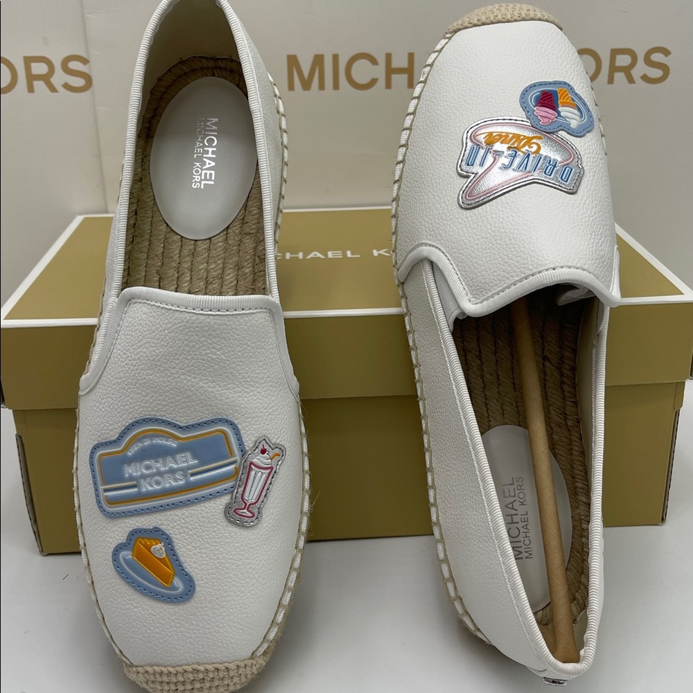 Michael Kors HASTINGS ESPADRILLE
FX LTHR/DINER-DRIVE PATCH
49T5HTFP1L Sneakers - Picture 10 of 16